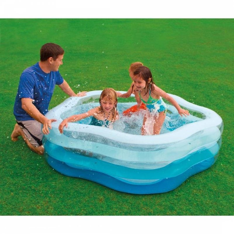 Casa si Gradina - Gradina si terasa - Piscine si accesorii - Piscine copii - Piscina gonflabila copii, Intex, Summer, 466 Litri, 185 x 180 x 53 cm, 56495 - Infinity.ro