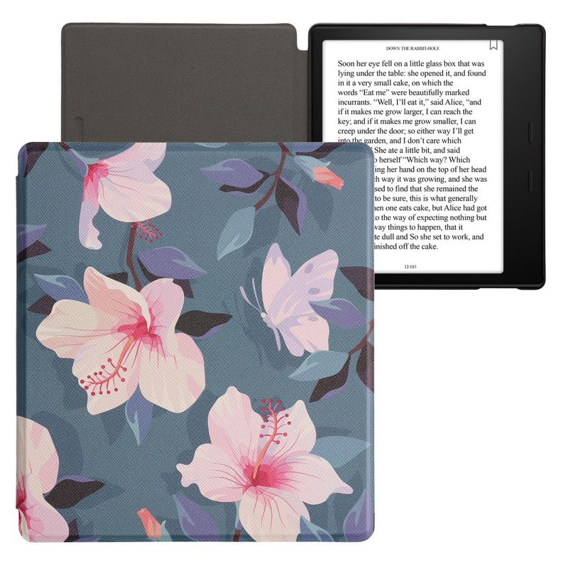 Laptop, Telefoane si Tablete - Ebook reader si accesorii - Accesorii eBook Reader - Husa Kwmobile pentru Amazon Kindle Oasis 10, Multicolor, Piele ecologica, 49417.43 - Infinity.ro
