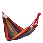 Casa si Gradina - Gradina si terasa - Balansoare si hamace - Hamace si suporturi - Hamac de gradina, 100 X 200 cm, multicolor - Infinity.ro