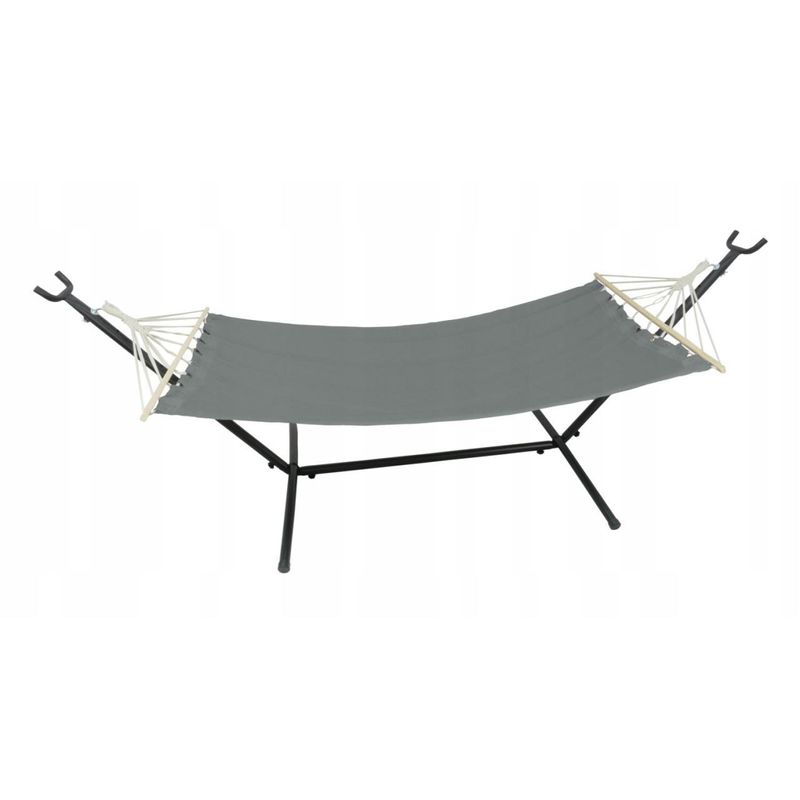 Casa si Gradina - Gradina si terasa - Balansoare si hamace - Hamace si suporturi - Suport hamac, max 150 kg, 260x107x100 cm - Infinity.ro
