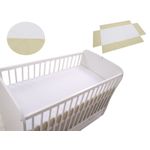 Casa si Gradina - Textile si covoare - Lenjerii de pat - Lenjerii copii - Cearceaf Klups fara elastic, Bej, 120x60 - Infinity.ro