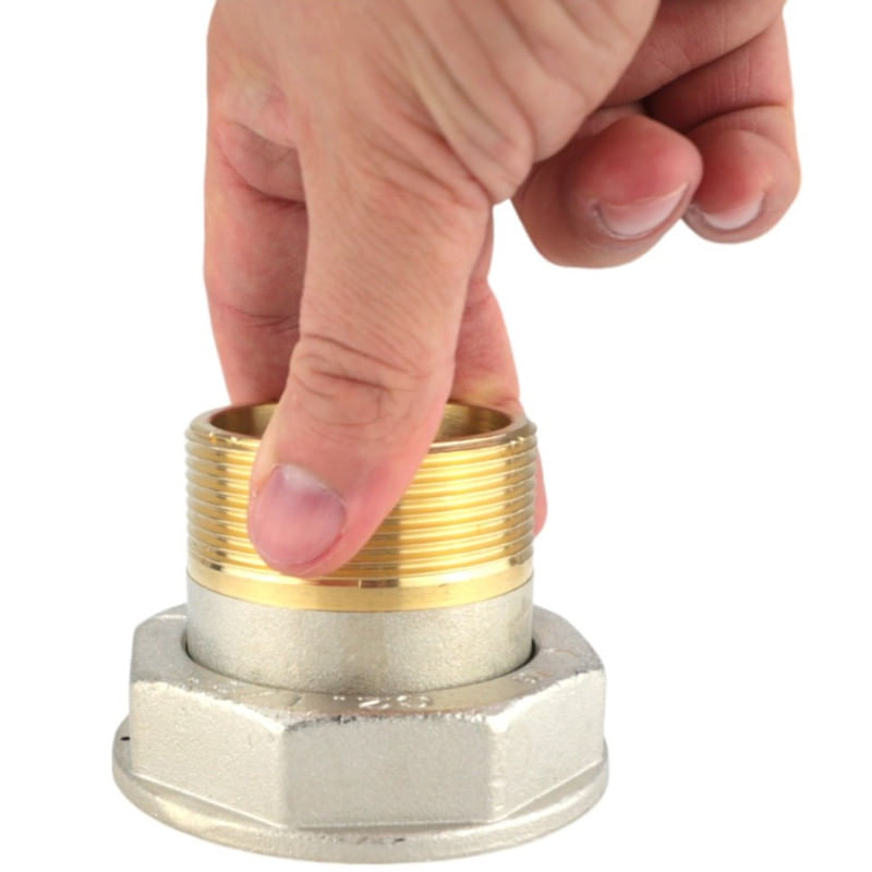 Casa si Gradina - Termice - Centrale termice si accesorii - Accesorii incalzire - Sistem prindere contor gaz G25 2" 1/2, Proconstructo Group, doua bucati olandezi din alama - Infinity.ro