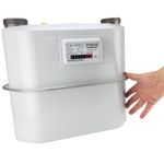 Casa si Gradina - Termice - Centrale termice si accesorii - Accesorii incalzire - Contor de gaz G25 mecanic 40 mc/h, Proconstructo Group, 335 mm intre axe, racorduri 2" 1/2 - Infinity.ro