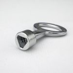 Casa si Gradina - Termice - Centrale termice si accesorii - Accesorii incalzire - Firida 60x60x60 cm, Proconstructo Group, cutie pentru contor de gaz si regulator, gri, din tabla, cu 2 orificii mari - Infinity.ro