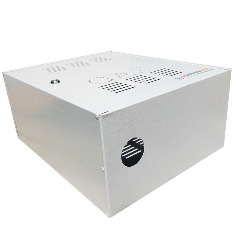 Casa si Gradina - Termice - Centrale termice si accesorii - Accesorii incalzire - Firida 50x40x25 cm, Proconstructo Group, cutie pentru contor de gaz si regulator, gri, din tabla, cu 2 orificii - Infinity.ro