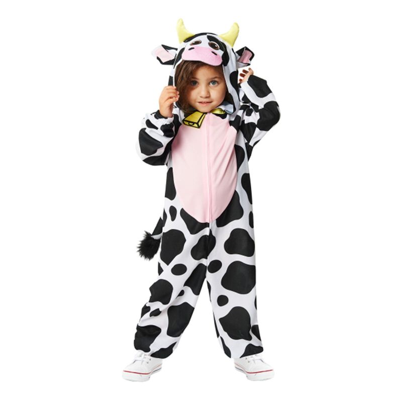 Jucarii, Copii si Bebe - Jucarii si jocuri - Jucarii de rol - Masti si costume copii - Costum vacuta Onesie KidMania® pentru fete 6-8 ani 128 cm - Infinity.ro