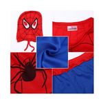 Jucarii, Copii si Bebe - Jucarii si jocuri - Jucarii de rol - Masti si costume copii - Set costum Spiderman KidMania® cu doua manusi lansator cu ventuze din burete pentru copii 7-9 ani 120 - 130 cm - Infinity.ro