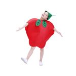 Jucarii, Copii si Bebe - Jucarii si jocuri - Jucarii de rol - Masti si costume copii - Costum fruct Mar KidMania®, rosu, pentru copii, marime universala 3 ani + Universala - Infinity.ro