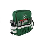 Jucarii, Copii si Bebe - Jucarii si jocuri - Jucarii de rol - Ateliere si bancuri de lucru - Set scule de joaca pentru copii, cu rucsac verde special, LeanToys, 4848 - Infinity.ro
