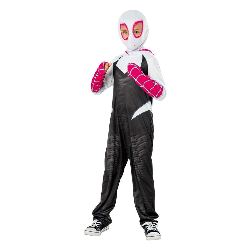 Jucarii, Copii si Bebe - Jucarii si jocuri - Jucarii de rol - Masti si costume copii - Costum Spiderman Gwen Stacy pentru fete 9-10 ani 134-140 cm - Infinity.ro