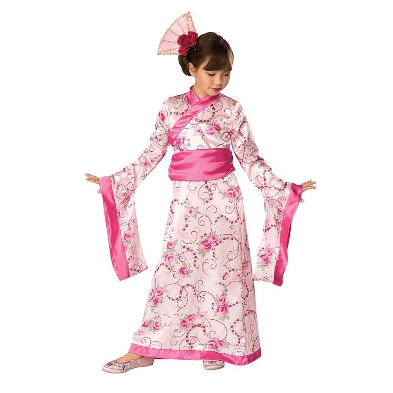 Jucarii, Copii si Bebe - Jucarii si jocuri - Jucarii de rol - Masti si costume copii - Costum Printesa Asiatica pentru fete 80-92 cm 1-2 ani - Infinity.ro