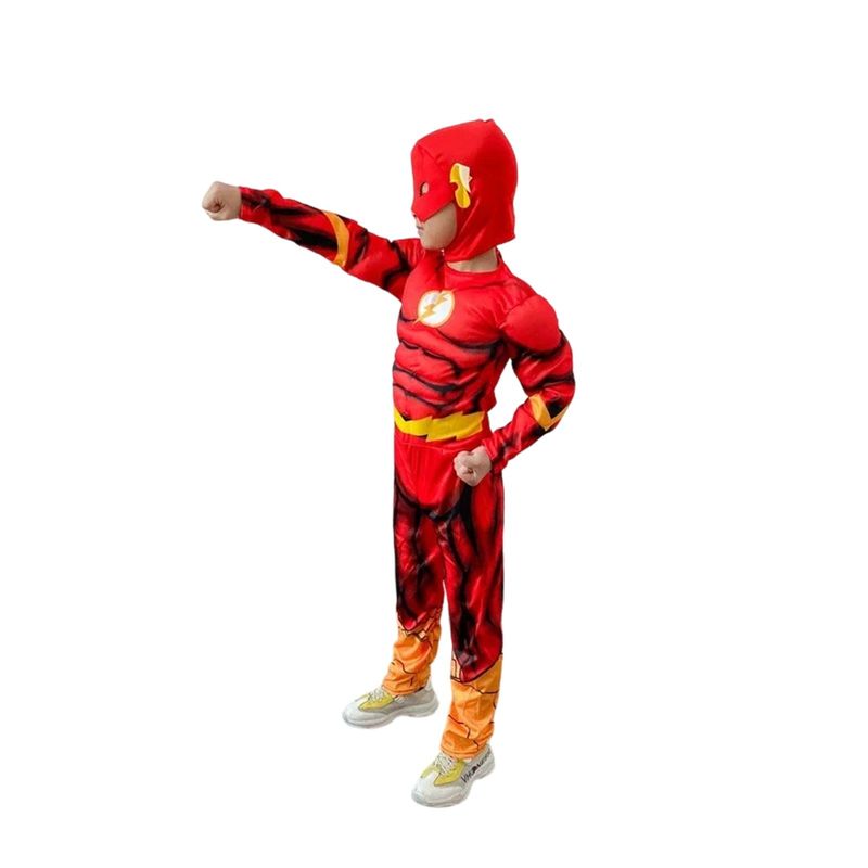 Jucarii, Copii si Bebe - Jucarii si jocuri - Jucarii de rol - Masti si costume copii - Costum  Flash KidMania® pentru copii 110 - 120 cm 5-7 ani - Infinity.ro