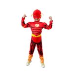 Jucarii, Copii si Bebe - Jucarii si jocuri - Jucarii de rol - Masti si costume copii - Costum  Flash KidMania® pentru copii 110 - 120 cm 5-7 ani - Infinity.ro
