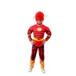 Jucarii, Copii si Bebe - Jucarii si jocuri - Jucarii de rol - Masti si costume copii - Costum  Flash KidMania® pentru copii 110 - 120 cm 5-7 ani - Infinity.ro