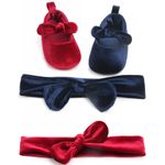 Fashion, accesorii si bijuterii - Copii - Incaltaminte copii - Pantofi copii - Balerini bebelus de catifea Drool (Culoare: Albastru, Marime: 12-18 Luni) - Infinity.ro