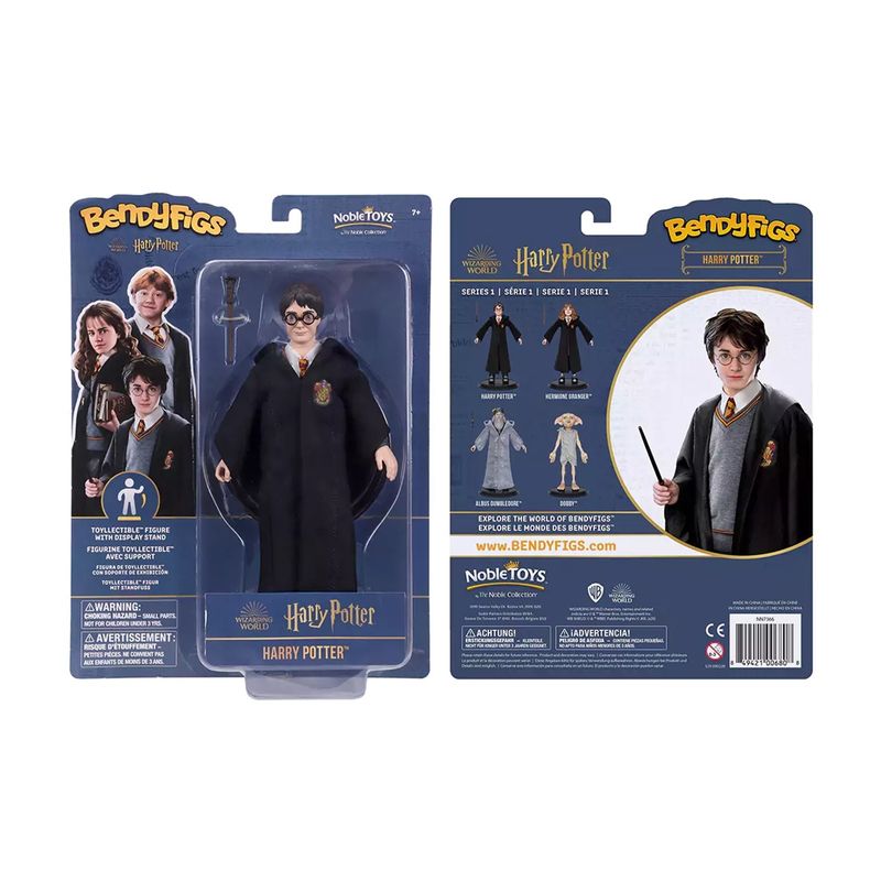 Jucarii, Copii si Bebe - Jucarii si jocuri - Figurine - Figurina flexibila Harry Potter, Toyllectible Bendyfigs, 19 cm - Infinity.ro