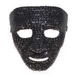 Casa si Gradina - Decoratiuni - Decoratiuni petrecere - Masti si costume carnaval - Masca cu strasuri, accesoriu Halloween, masquerade, steampunk - Infinity.ro