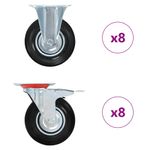 Casa si Gradina - Constructii - Depozitare, transport si protectie - Accesorii echipamente pentru transport si ridicat - Roti, 16 buc., 125 mm - Infinity.ro