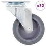 Casa si Gradina - Constructii - Depozitare, transport si protectie - Accesorii echipamente pentru transport si ridicat - Roti pivotante, 32 buc., 75 mm - Infinity.ro