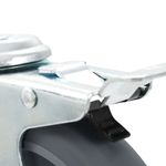 Casa si Gradina - Constructii - Depozitare, transport si protectie - Accesorii echipamente pentru transport si ridicat - Roti pivotante cu gaura pentru surub, 32 buc., 125 mm - Infinity.ro