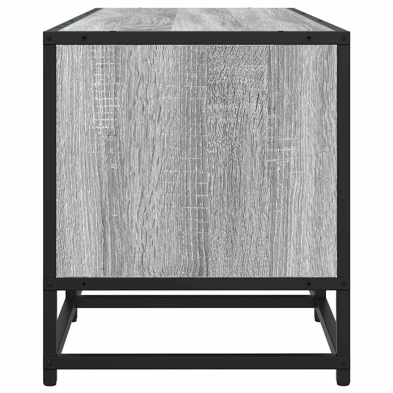Casa si Gradina - Mobilier - Comode si corpuri - Comode - Dulap TV, gri sonoma, 240x35x41 cm, lemn prelucrat - Infinity.ro