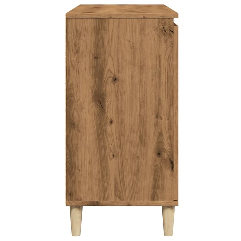 Casa si Gradina - Mobilier - Comode si corpuri - Comode - Servanta, stejar artizanal, 102x35x70 cm, lemn prelucrat - Infinity.ro
