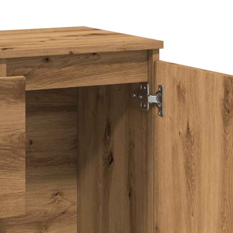 Casa si Gradina - Mobilier - Comode si corpuri - Comode - Servanta, stejar artizanal, 102x35x70 cm, lemn prelucrat - Infinity.ro