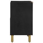 Casa si Gradina - Mobilier - Mobilier baie - Comode baie - Dulap chiuveta de baie, negru, 62x33x58 cm, lemn prelucrat - Infinity.ro