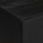 Casa si Gradina - Mobilier - Mobilier baie - Comode baie - Dulap chiuveta de baie, negru, 62x33x58 cm, lemn prelucrat - Infinity.ro