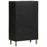 Casa si Gradina - Mobilier - Dulapuri si sifoniere - Dulapuri - Dulap inalt, negru, 60x33x100 cm, lemn prelucrat - Infinity.ro