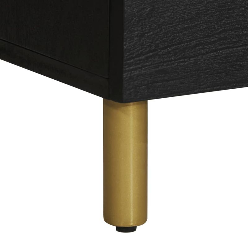Casa si Gradina - Mobilier - Dulapuri si sifoniere - Dulapuri - Dulap inalt, negru, 60x33x100 cm, lemn prelucrat - Infinity.ro
