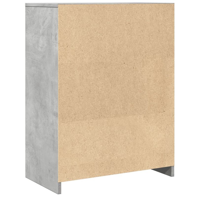 Casa si Gradina - Mobilier - Mobilier baie - Comode baie - Dulap de baie, gri beton, 60 x 33 x 80 cm, PAL - Infinity.ro