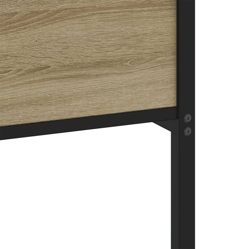 Casa si Gradina - Mobilier - Paturi si accesorii - Paturi - Cadru pat fara saltea stejar sonoma, 140x190 cm, lemn prelucrat - Infinity.ro