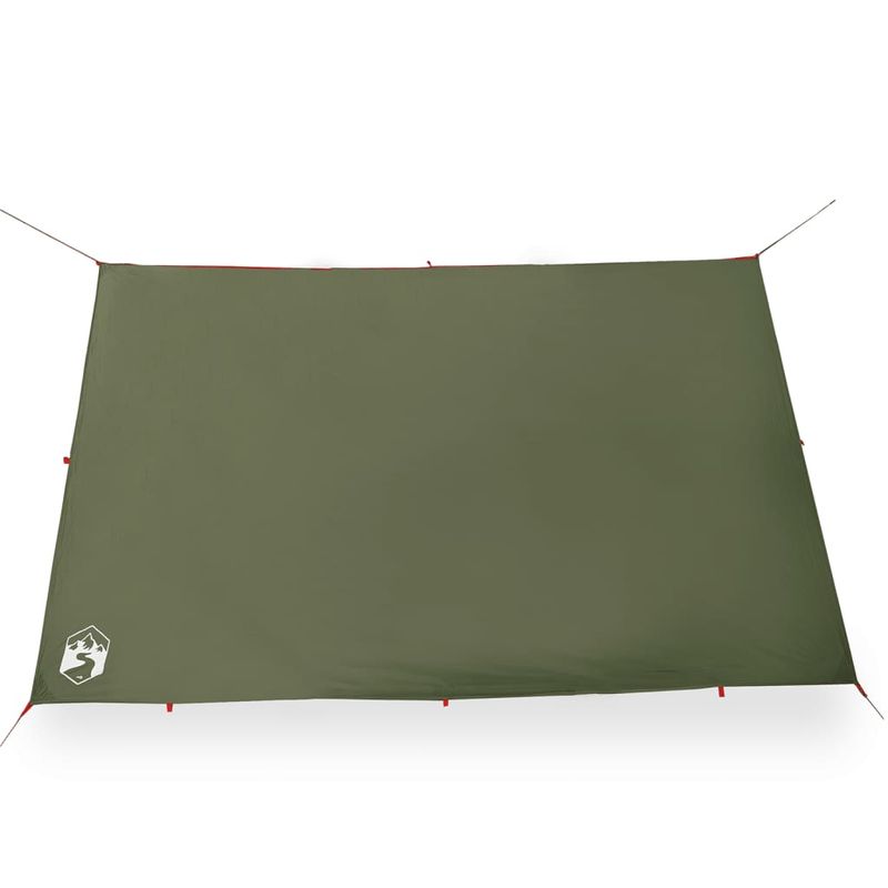 Sport si Outdoor - Camping - Copertine si adaposturi - Prelata de camping, verde masliniu, 306x306 cm, impermeabila - Infinity.ro