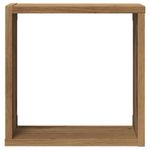 Casa si Gradina - Mobilier - Biblioteci si rafturi - Rafturi - Rafturi de perete cub 4 buc. stejar artizanal, 30x15x30 cm lemn - Infinity.ro