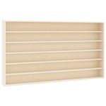 Casa si Gradina - Mobilier - Biblioteci si rafturi - Rafturi - Vitrina de perete cu 6 rafturi, 80x8,5x55 cm - Infinity.ro
