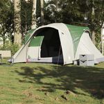 Sport si Outdoor - Camping - Corturi camping - Cort de camping cupola pentru 6 persoane, verde, impermeabil - Infinity.ro
