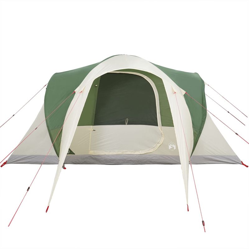 Sport si Outdoor - Camping - Corturi camping - Cort de camping cupola pentru 6 persoane, verde, impermeabil - Infinity.ro