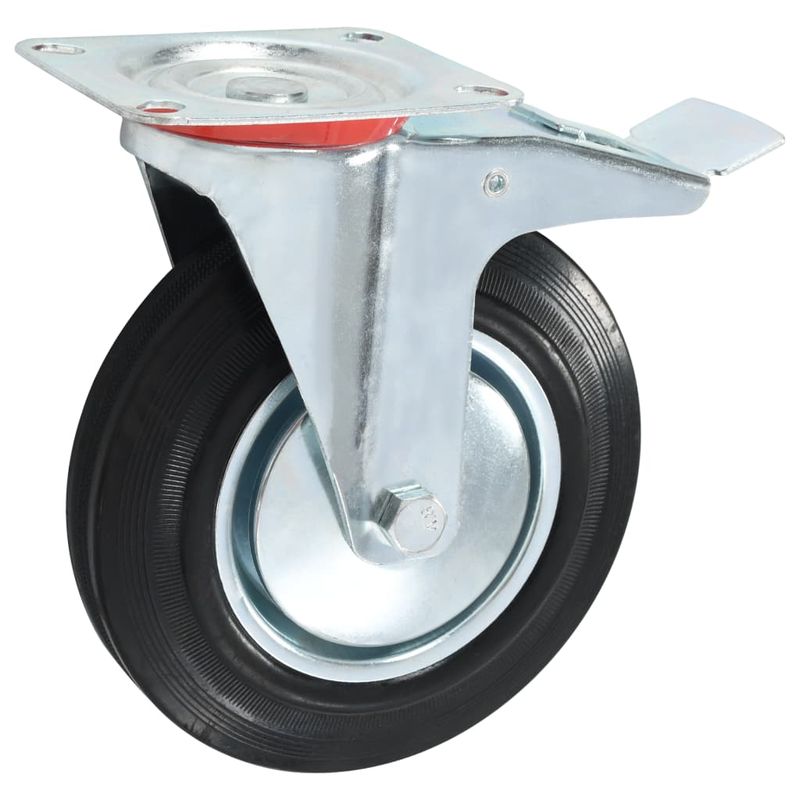 Casa si Gradina - Constructii - Depozitare, transport si protectie - Accesorii echipamente pentru transport si ridicat - Roti pivotante, 16 buc., 200 mm - Infinity.ro