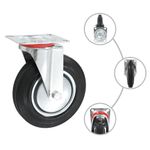 Casa si Gradina - Constructii - Depozitare, transport si protectie - Accesorii echipamente pentru transport si ridicat - Roti pivotante, 24 buc., 200 mm - Infinity.ro