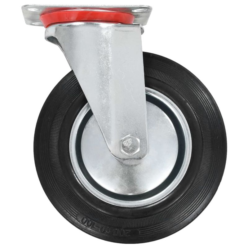 Casa si Gradina - Constructii - Depozitare, transport si protectie - Accesorii echipamente pentru transport si ridicat - Roti pivotante, 24 buc., 200 mm - Infinity.ro