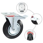 Casa si Gradina - Constructii - Depozitare, transport si protectie - Accesorii echipamente pentru transport si ridicat - Roti pivotante, 8 buc., 200 mm - Infinity.ro
