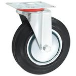 Casa si Gradina - Constructii - Depozitare, transport si protectie - Accesorii echipamente pentru transport si ridicat - Roti pivotante, 8 buc., 200 mm - Infinity.ro