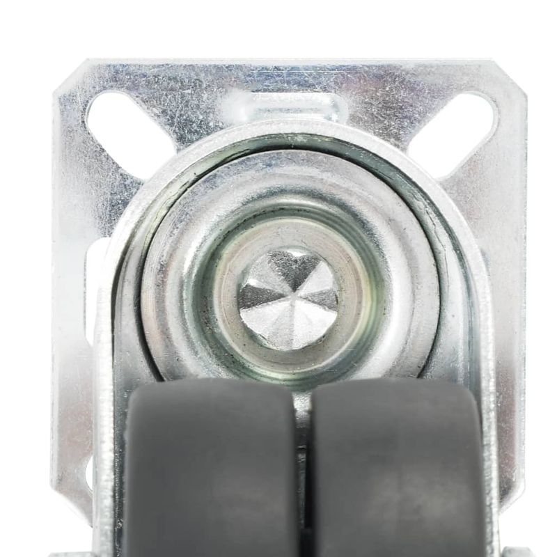 Casa si Gradina - Constructii - Depozitare, transport si protectie - Accesorii echipamente pentru transport si ridicat - Roti pivotante duble, 8 buc., 50 mm - Infinity.ro