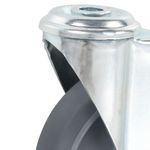 Casa si Gradina - Constructii - Depozitare, transport si protectie - Accesorii echipamente pentru transport si ridicat - Roti pivotante cu gaura pentru surub, 16 buc., 125 mm - Infinity.ro