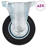 Casa si Gradina - Constructii - Depozitare, transport si protectie - Accesorii echipamente pentru transport si ridicat - Roti fixe, 24 buc., 100 mm - Infinity.ro