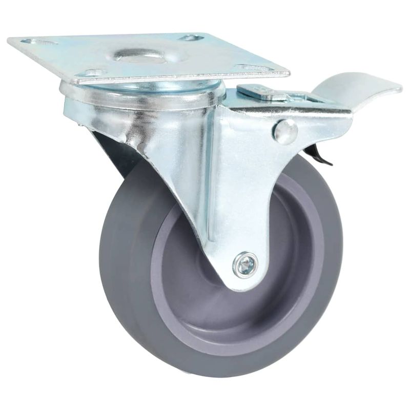 Casa si Gradina - Constructii - Depozitare, transport si protectie - Accesorii echipamente pentru transport si ridicat - Roti pivotante, 24 buc., 75 mm - Infinity.ro