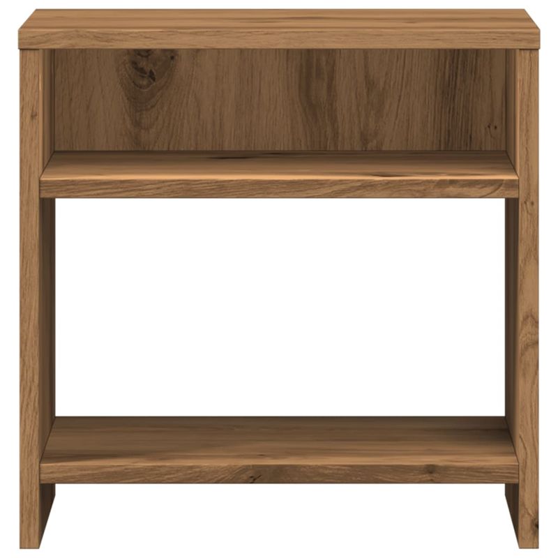 Casa si Gradina - Mobilier - Comode si corpuri - Noptiere - Noptiera, stejar artizanal, 40x30x40 cm, lemn prelucrat - Infinity.ro