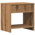 Casa si Gradina - Mobilier - Comode si corpuri - Noptiere - Noptiera, stejar artizanal, 40x30x40 cm, lemn prelucrat - Infinity.ro
