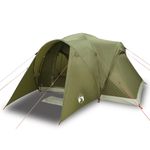 Sport si Outdoor - Camping - Corturi camping - Cort de familie cupola 375x225x176 cm verde masliniu impermeabil - Infinity.ro